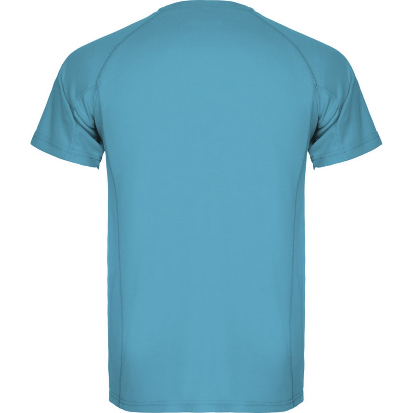 Turquoise - Back - Roly Childrens-Kids Montecarlo Sports T-Shirt