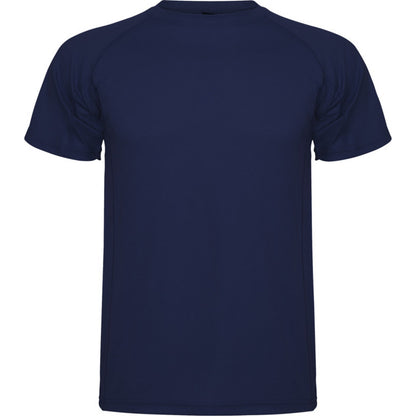 Navy Blue - Front - Roly Childrens-Kids Montecarlo Sports T-Shirt