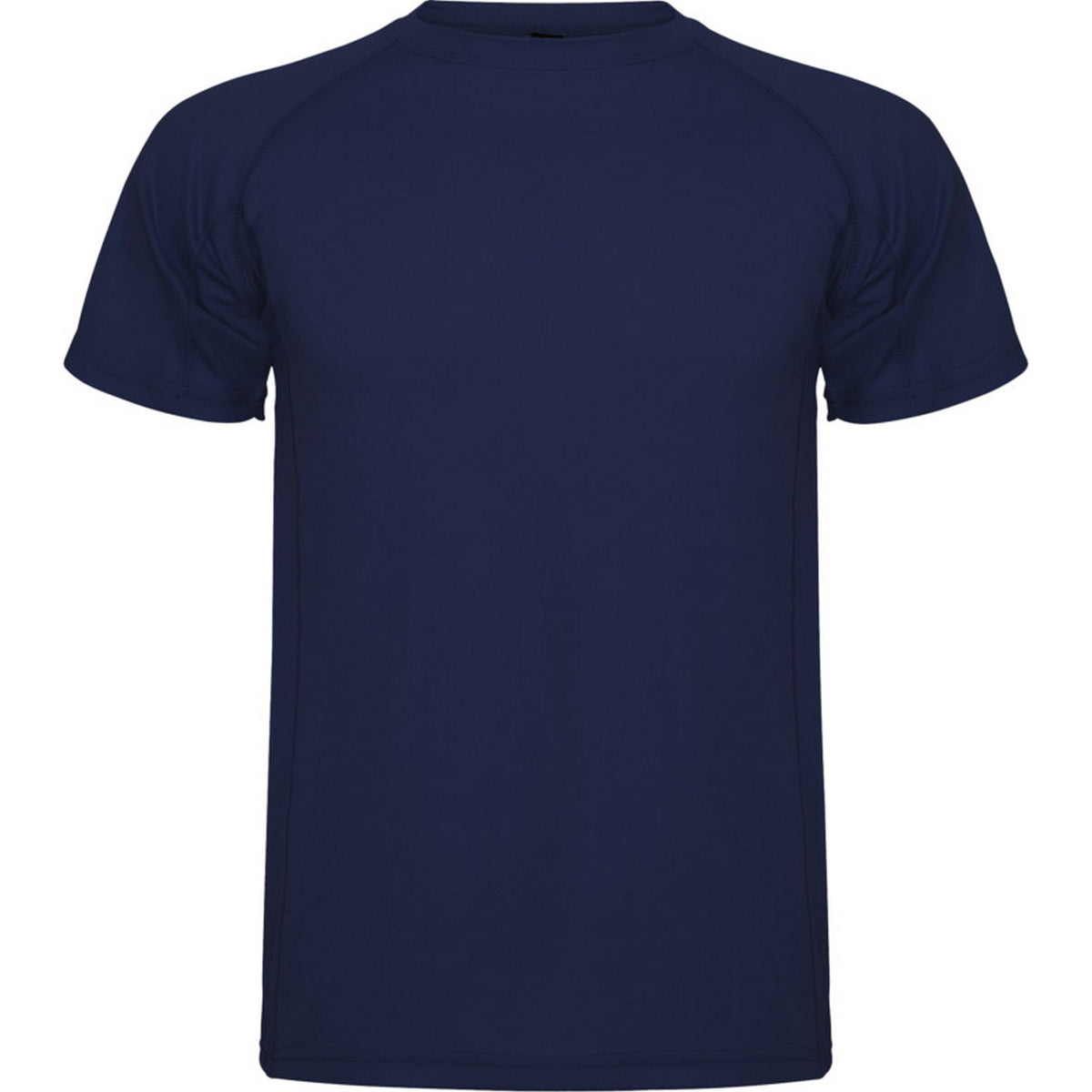 Navy Blue - Front - Roly Childrens-Kids Montecarlo Sports T-Shirt