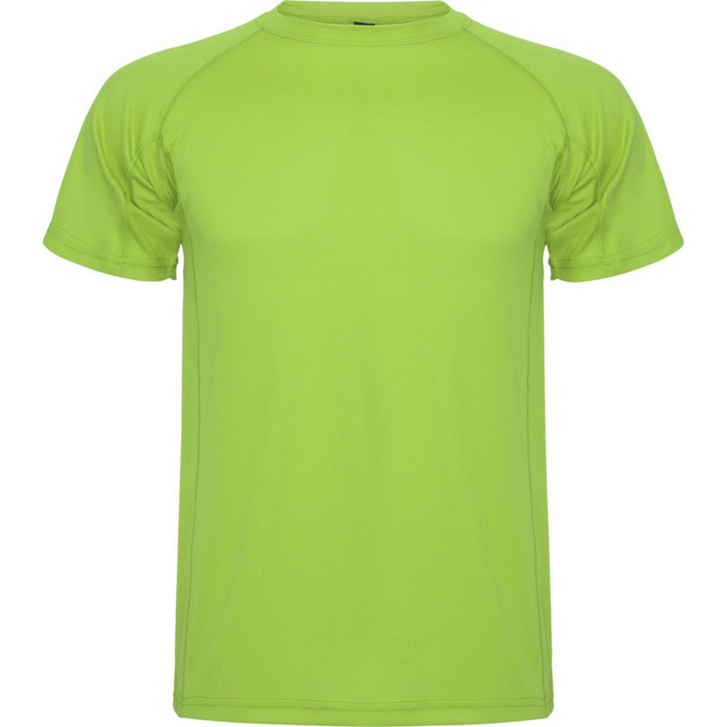 Lime Green - Front - Roly Childrens-Kids Montecarlo Sports T-Shirt
