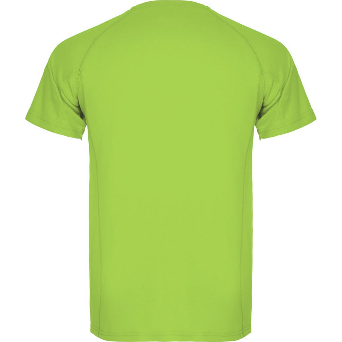 Lime Green - Back - Roly Childrens-Kids Montecarlo Sports T-Shirt