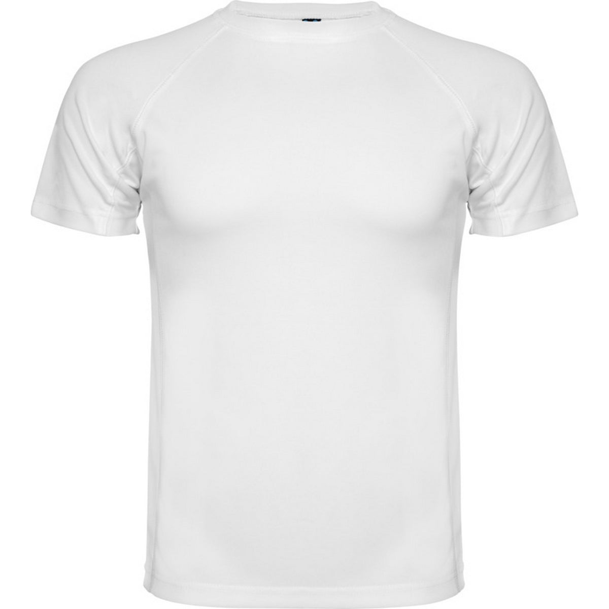 White - Front - Roly Childrens-Kids Montecarlo Sports T-Shirt