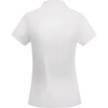 White - Back - Roly Womens-Ladies Polo Shirt