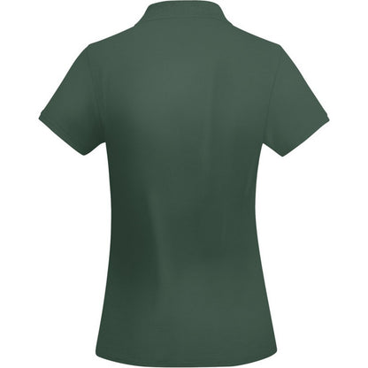 Bottle Green - Back - Roly Womens-Ladies Polo Shirt
