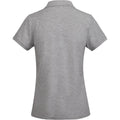 Grey Marl - Back - Roly Womens-Ladies Polo Shirt