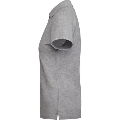 Grey Marl - Side - Roly Womens-Ladies Polo Shirt