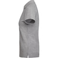 Grey Marl - Side - Roly Womens-Ladies Polo Shirt