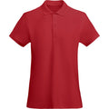 Red - Front - Roly Womens-Ladies Polo Shirt