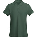 Bottle Green - Front - Roly Womens-Ladies Polo Shirt