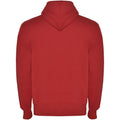 Red - Back - Roly Unisex Adult Montblanc Full Zip Hoodie