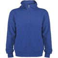 Royal Blue - Front - Roly Unisex Adult Montblanc Full Zip Hoodie