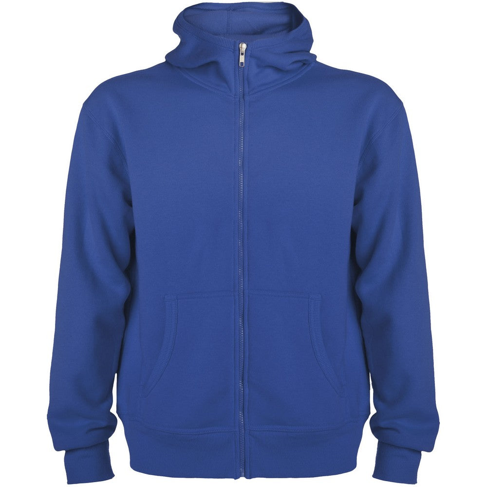 Royal Blue - Front - Roly Unisex Adult Montblanc Full Zip Hoodie