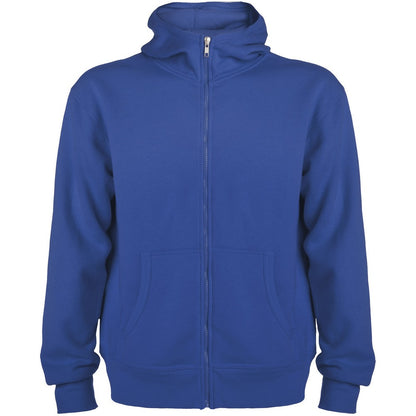 Royal Blue - Front - Roly Unisex Adult Montblanc Full Zip Hoodie