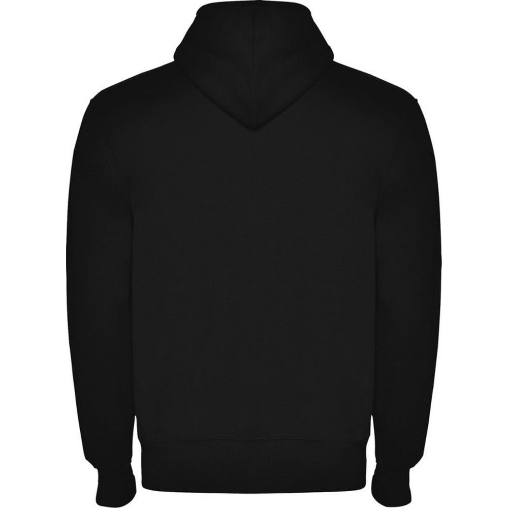 Solid Black - Back - Roly Unisex Adult Montblanc Full Zip Hoodie