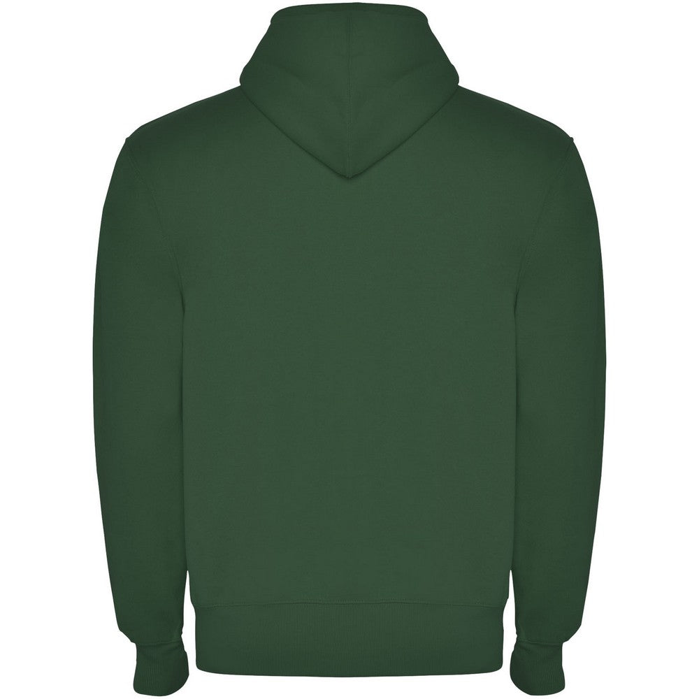 Bottle Green - Back - Roly Unisex Adult Montblanc Full Zip Hoodie