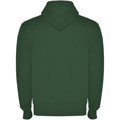 Bottle Green - Back - Roly Unisex Adult Montblanc Full Zip Hoodie