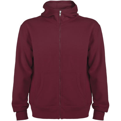 Garnet - Front - Roly Unisex Adult Montblanc Full Zip Hoodie