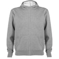 Grey Marl - Front - Roly Unisex Adult Montblanc Full Zip Hoodie