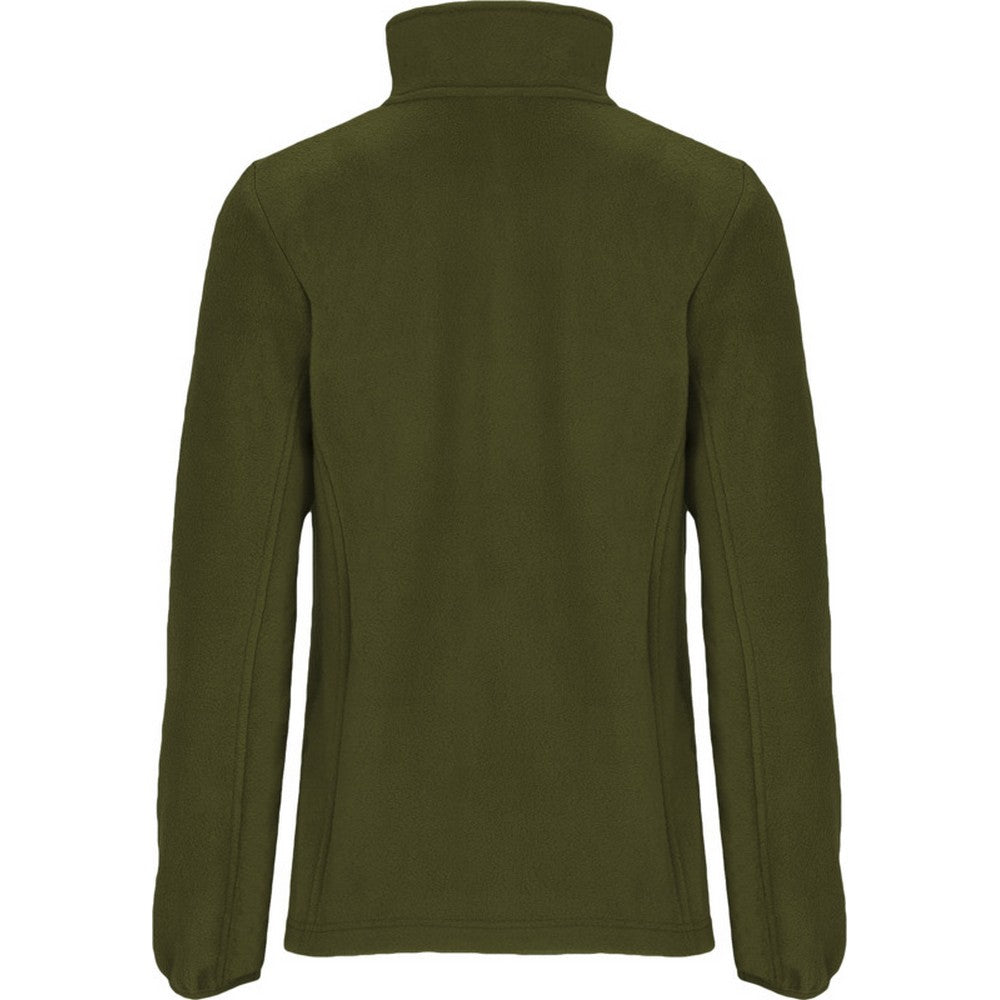 Bottle Green - Back - Roly Womens-Ladies Artic Full Zip Fleece Jacket
