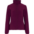 Garnet - Front - Roly Womens-Ladies Artic Full Zip Fleece Jacket