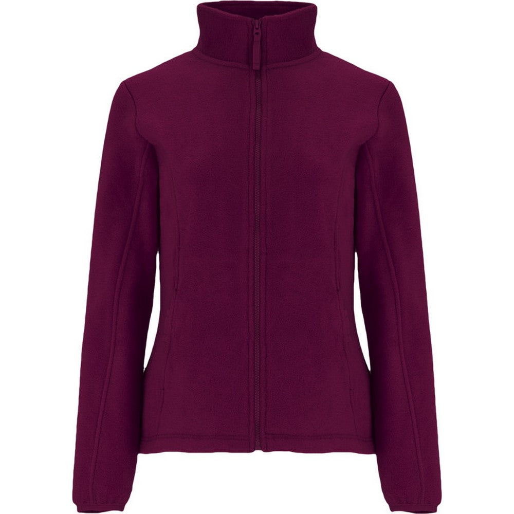 Garnet - Front - Roly Womens-Ladies Artic Full Zip Fleece Jacket