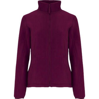 Garnet - Front - Roly Womens-Ladies Artic Full Zip Fleece Jacket