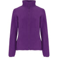 Purple - Front - Roly Womens-Ladies Artic Full Zip Fleece Jacket