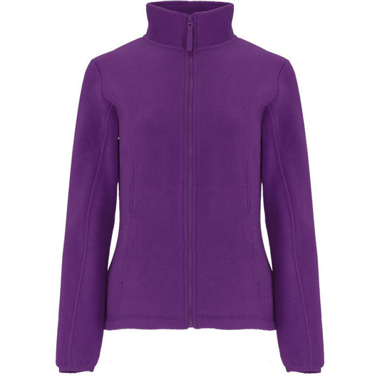Purple - Front - Roly Womens-Ladies Artic Full Zip Fleece Jacket
