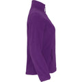 Purple - Side - Roly Womens-Ladies Artic Full Zip Fleece Jacket