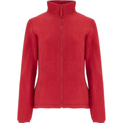 Red - Front - Roly Womens-Ladies Artic Full Zip Fleece Jacket