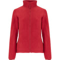 Red - Front - Roly Womens-Ladies Artic Full Zip Fleece Jacket
