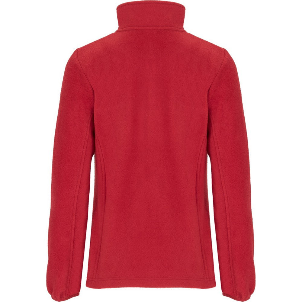 Red - Back - Roly Womens-Ladies Artic Full Zip Fleece Jacket
