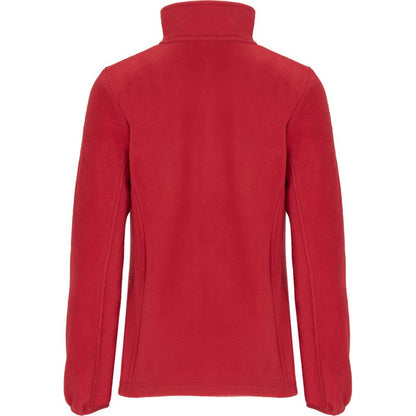 Red - Back - Roly Womens-Ladies Artic Full Zip Fleece Jacket