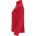Red - Lifestyle - Roly Womens-Ladies Artic Full Zip Fleece Jacket