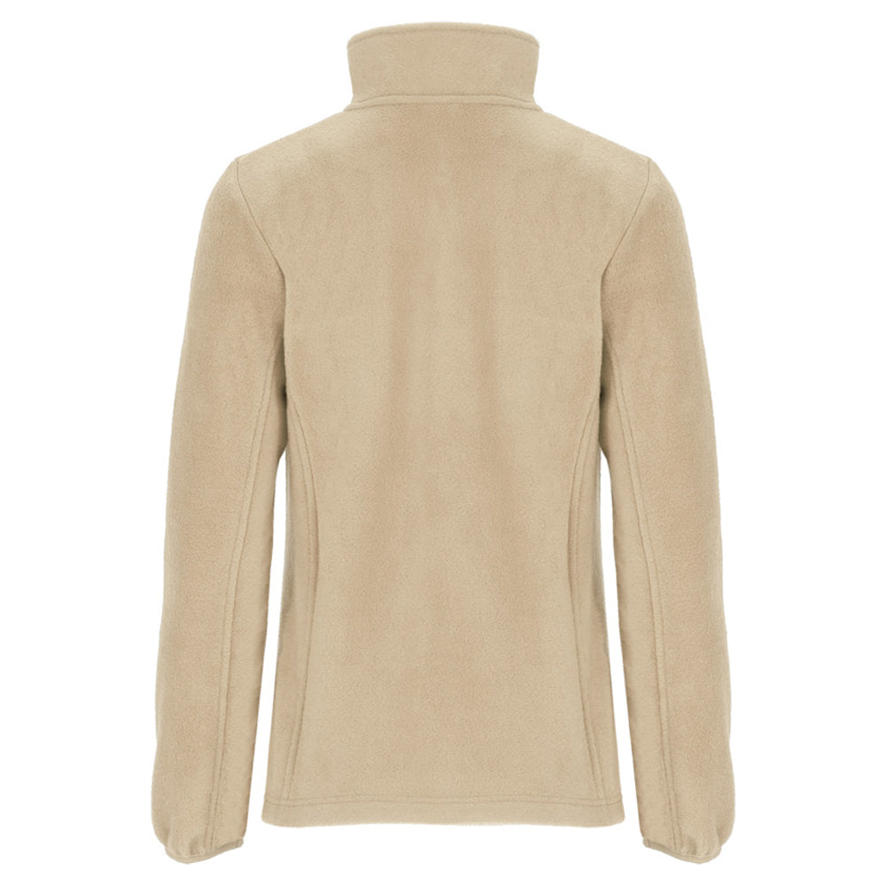 Sand - Back - Roly Womens-Ladies Artic Full Zip Fleece Jacket
