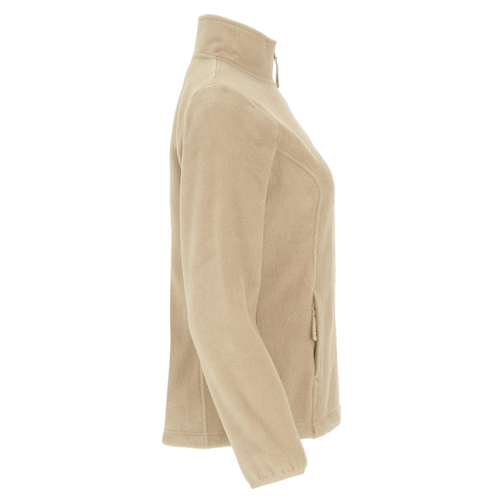 Sand - Lifestyle - Roly Womens-Ladies Artic Full Zip Fleece Jacket