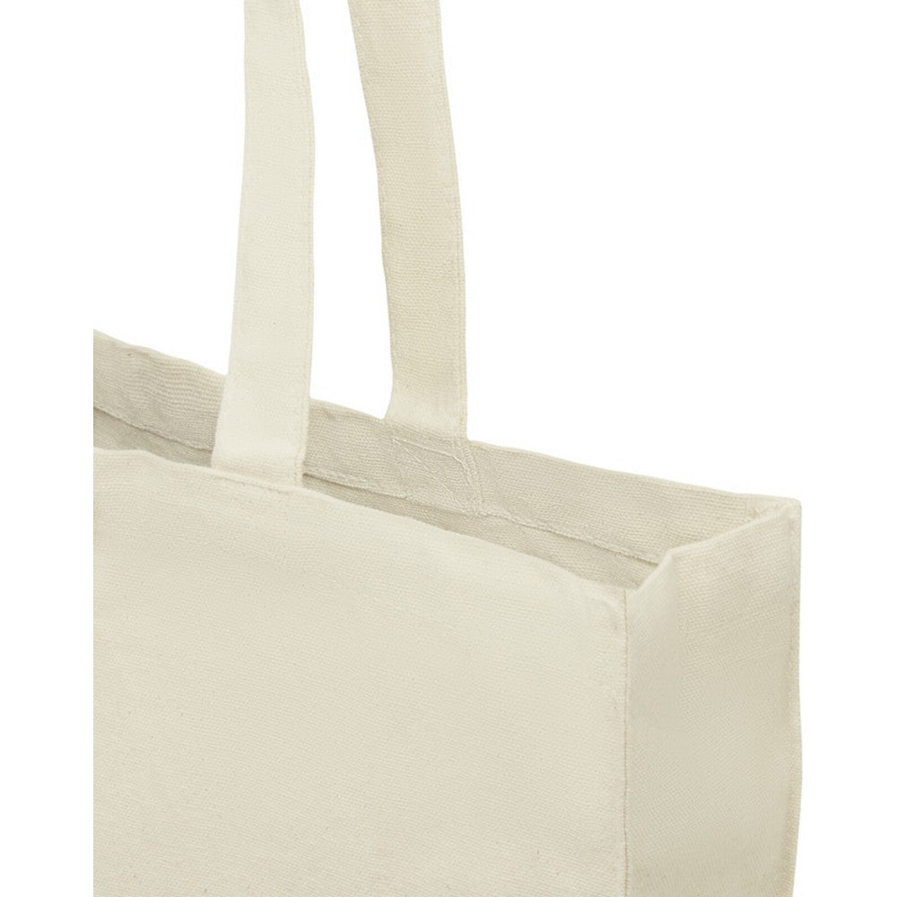 Natural - Back - Odessa Recycled Tote Bag