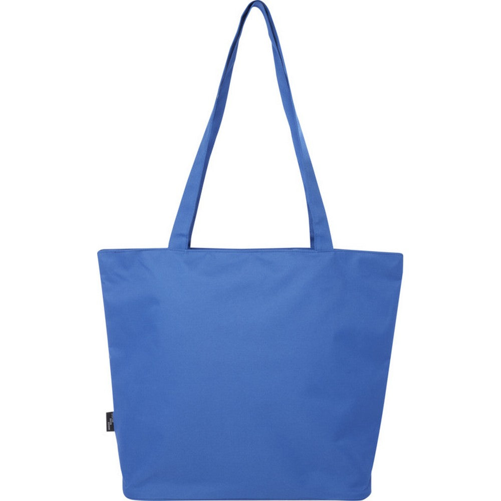 Royal Blue - Front - Panama Recycled Zipped 20L Tote Bag