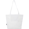 White - Front - Panama Recycled Zipped 20L Tote Bag