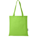 Lime - Back - Zeus Recycled 6L Tote Bag