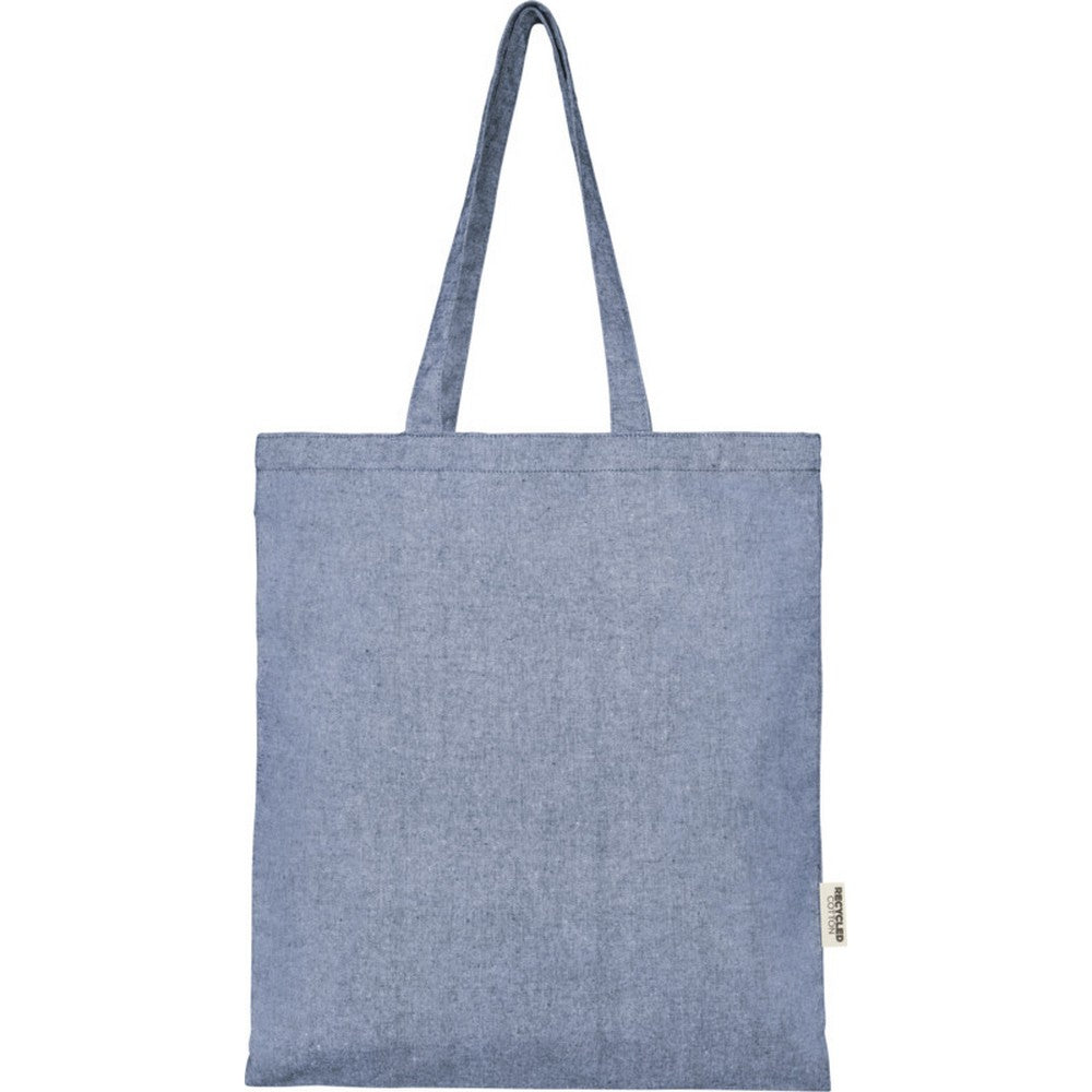 Heather Blue - Front - Pheebs Recycled Tote Bag