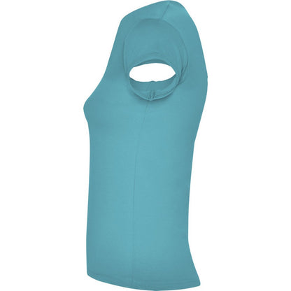 Turquoise - Lifestyle - Roly Womens-Ladies Belice T-Shirt
