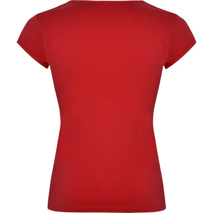 Red - Back - Roly Womens-Ladies Belice T-Shirt