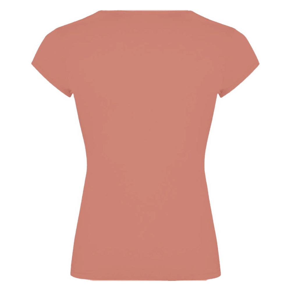 Clay Orange - Back - Roly Womens-Ladies Belice T-Shirt