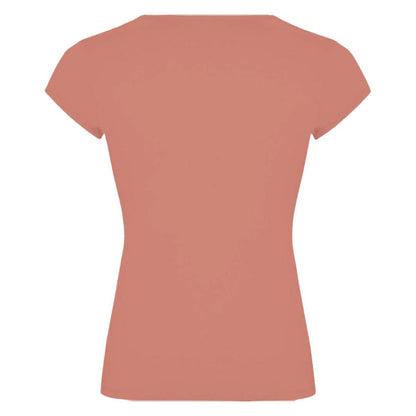 Clay Orange - Back - Roly Womens-Ladies Belice T-Shirt