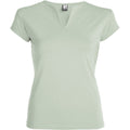 Mist Green - Front - Roly Womens-Ladies Belice T-Shirt