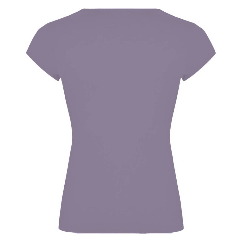 Lavender - Back - Roly Womens-Ladies Belice T-Shirt