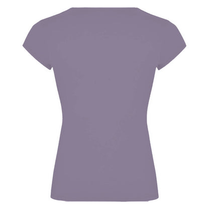 Lavender - Back - Roly Womens-Ladies Belice T-Shirt