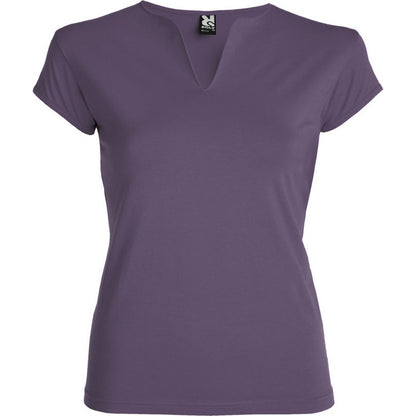 Lilac - Front - Roly Womens-Ladies Belice T-Shirt