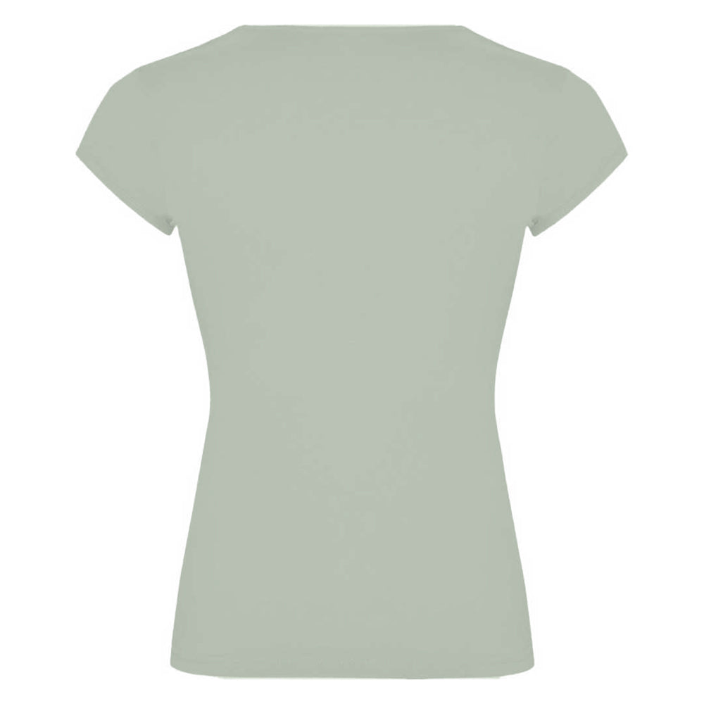 Mist Green - Back - Roly Womens-Ladies Belice T-Shirt